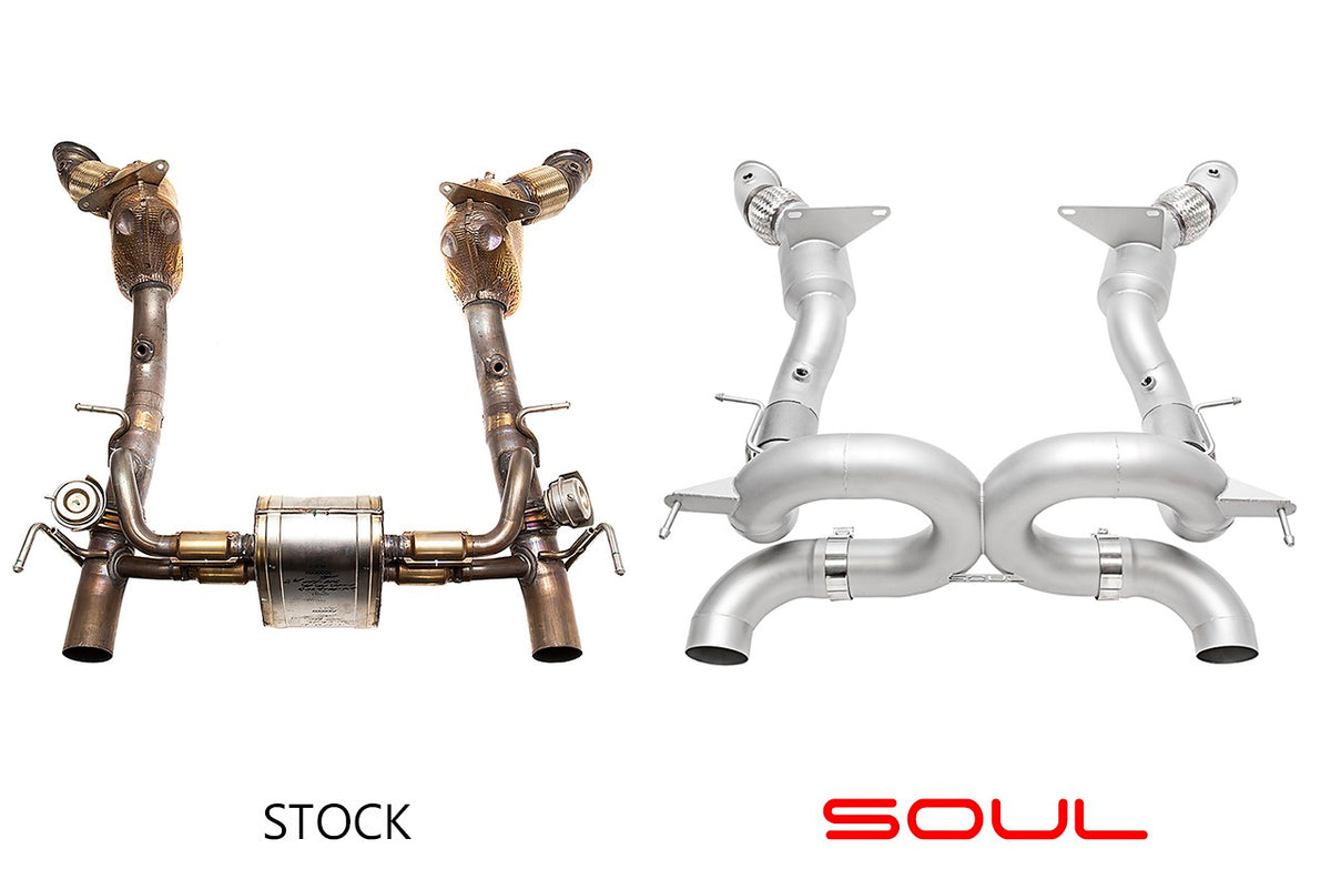 Ferrari 488 / Pista SOUL 3.5″ Performance Exhaust Systems