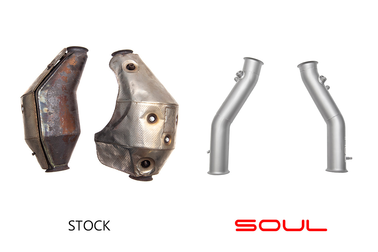 Lamborghini Gallardo SOUL Cat Bypass Pipes Secondary image