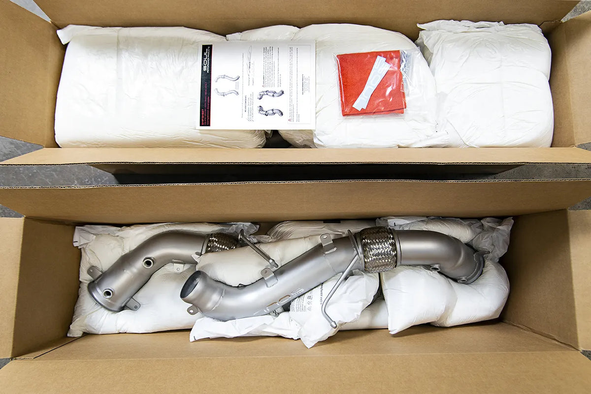 McLaren MP4-12C / 650S / 675LT SOUL Competition Downpipes