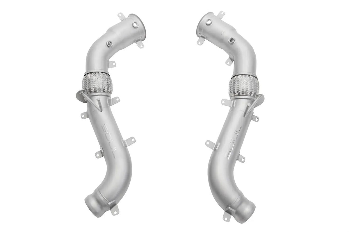 McLaren MP4-12C / 650S / 675LT SOUL Competition Downpipes Main image
