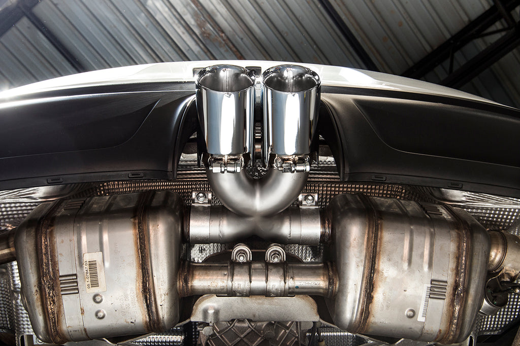 Porsche 718 Boxster / Cayman SOUL Bolt-On X-Pipe With Tips