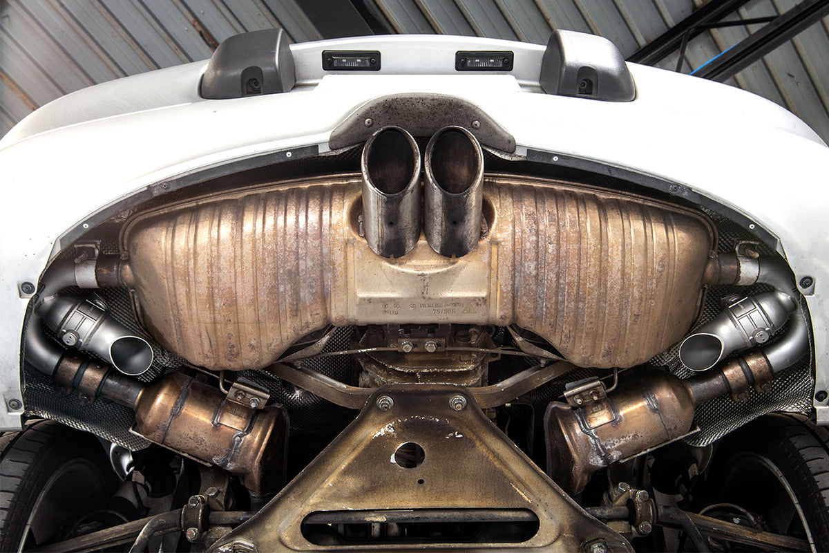 Porsche 986 Boxster SOUL Valved Muffler Bypass Conversion