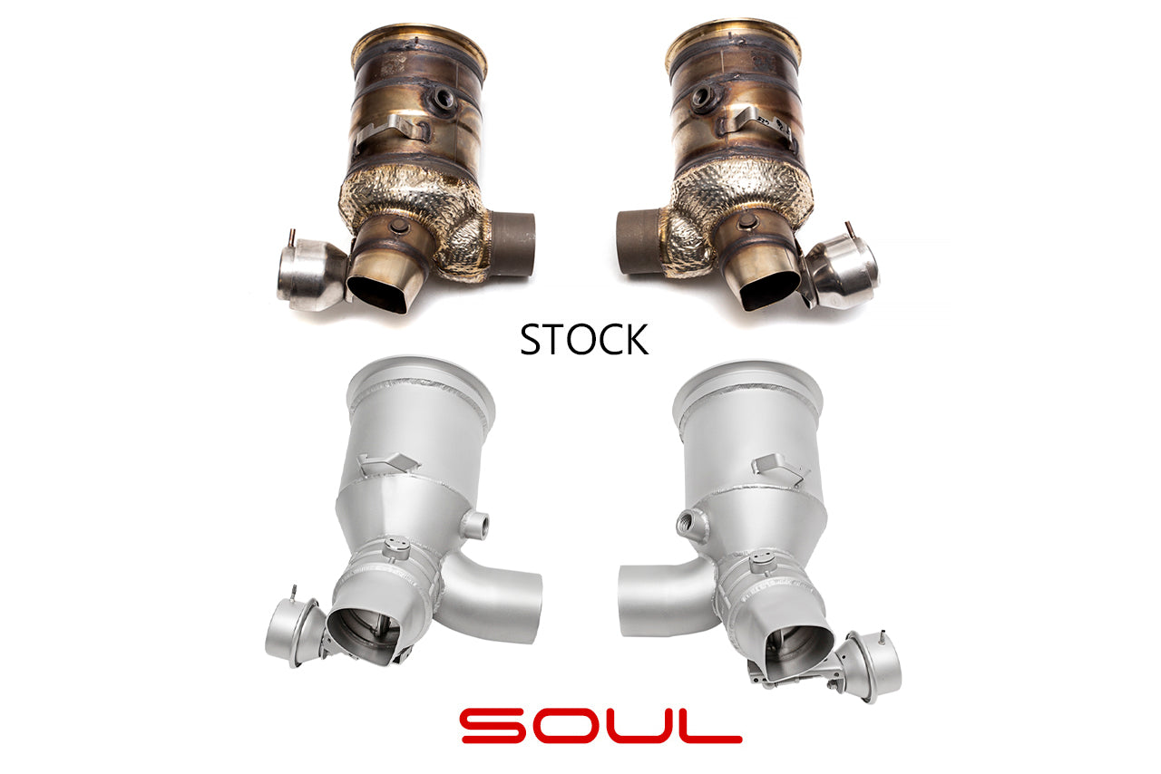 Porsche 991.2 GT2 RS SOUL Cat Bypass Pipes Secondary image