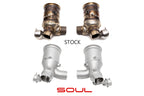 Porsche 991.2 GT2 RS SOUL Cat Bypass Pipes