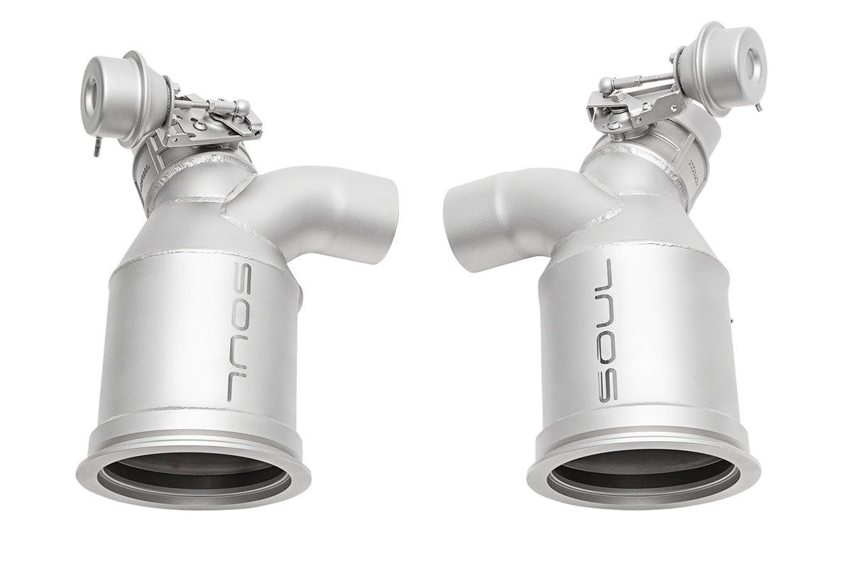 Porsche 991.2 GT2 RS SOUL Cat Bypass Pipes
