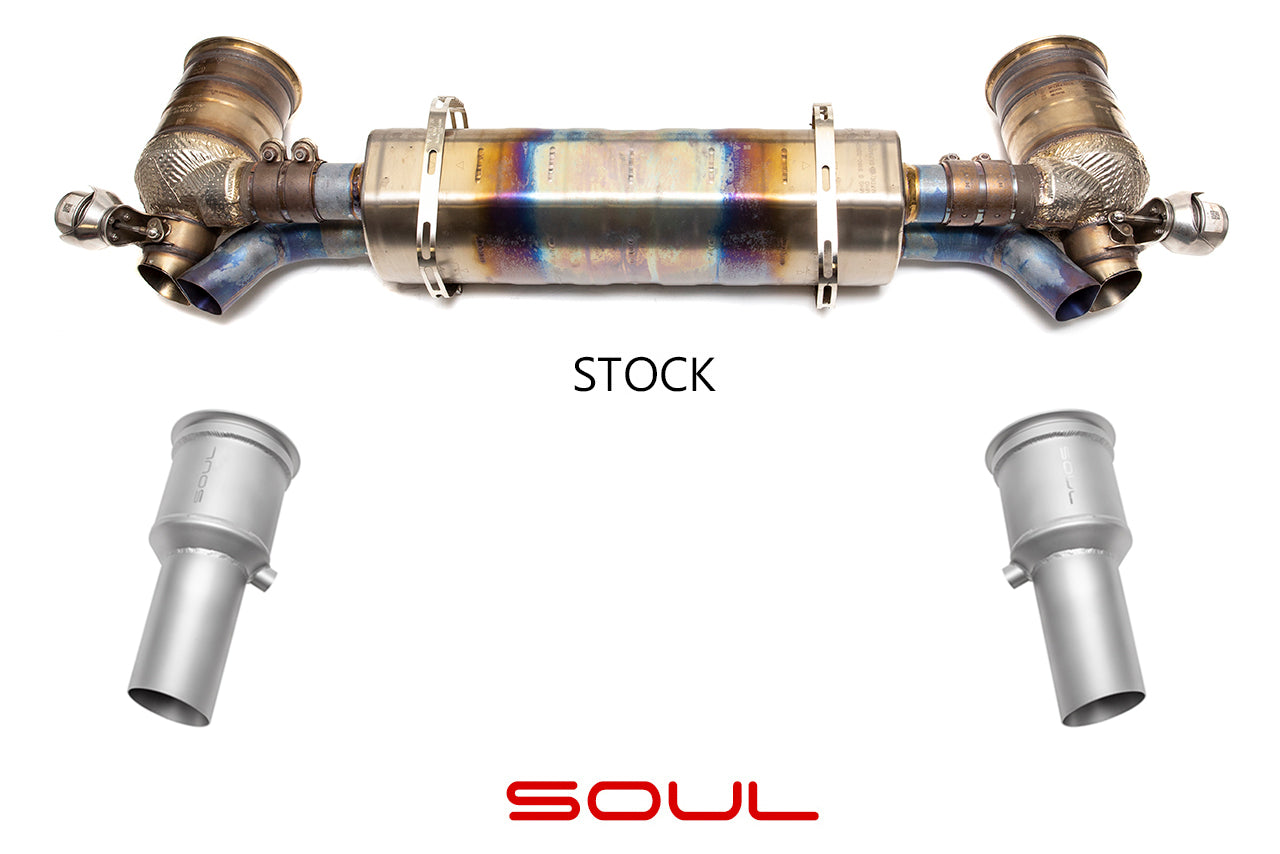 Porsche 991.2 GT2 RS SOUL Competition Race Pipes Secondary image