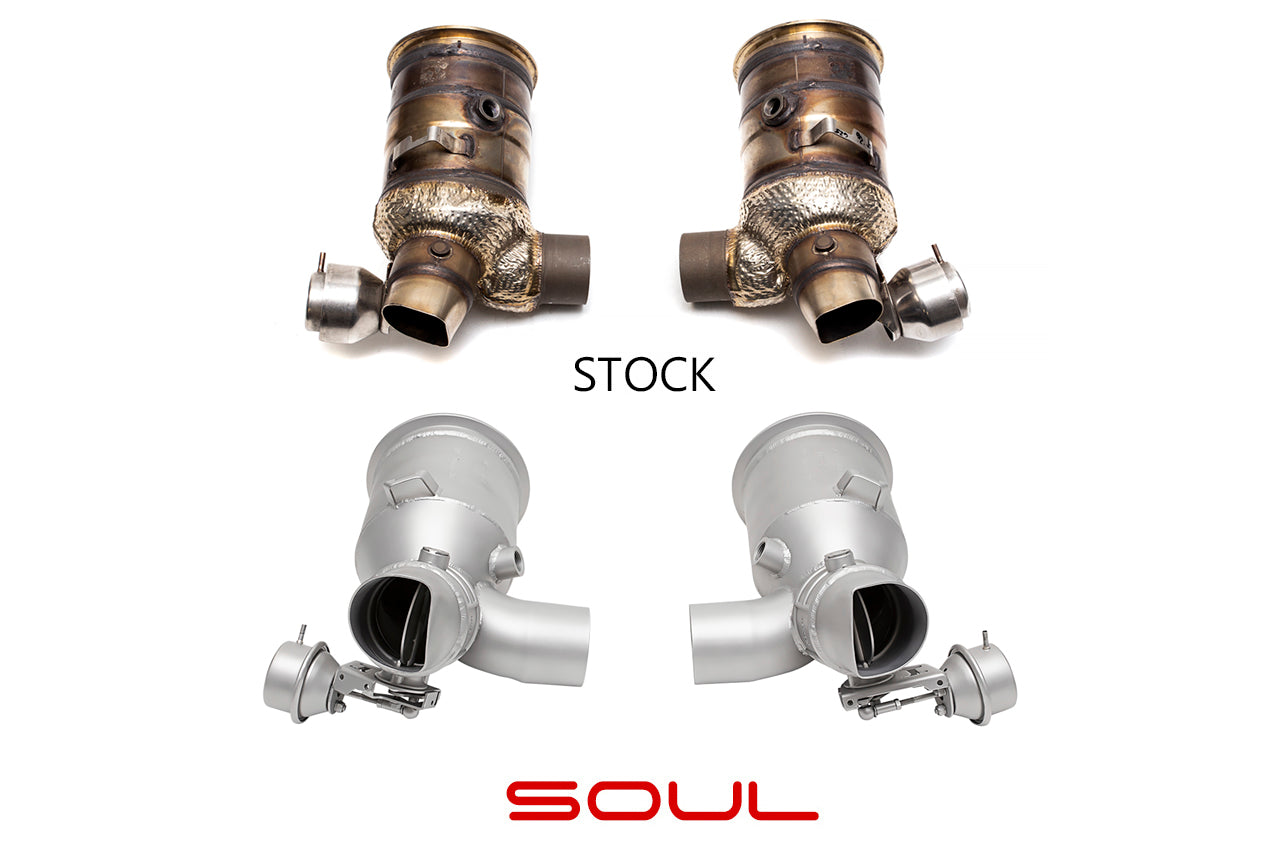 Porsche 991.2 GT2 RS SOUL Sport Catalytic Converters Secondary image