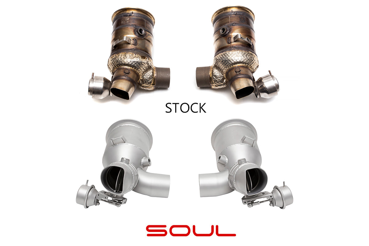Porsche 991.2 GT2 RS SOUL Sport Catalytic Converters