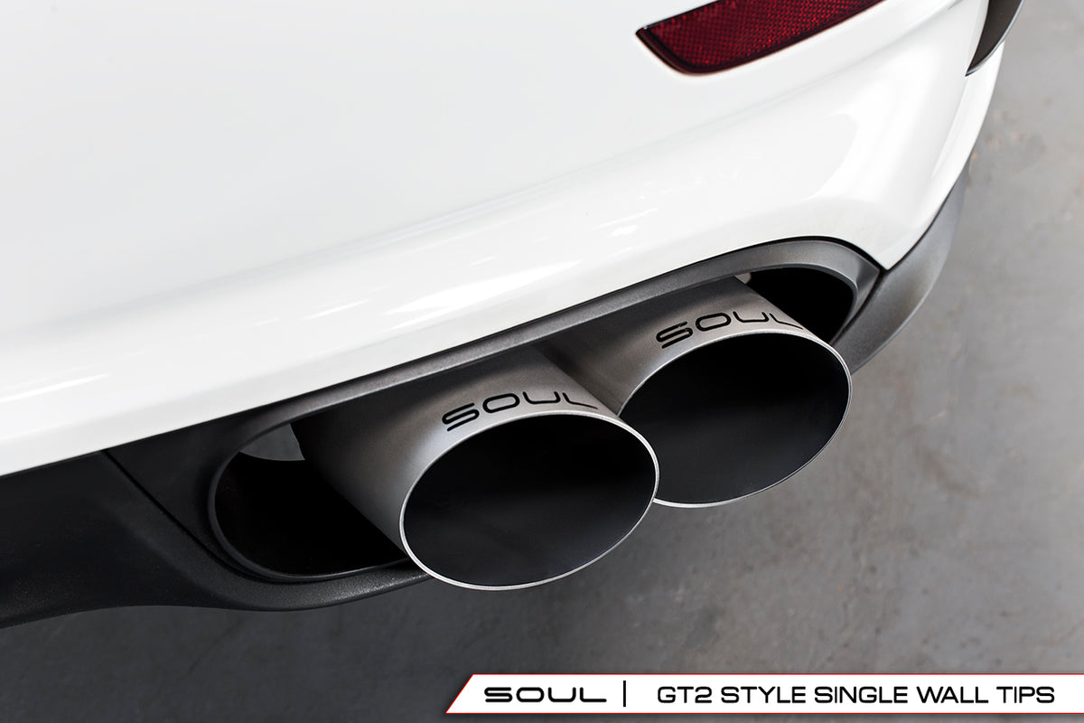 Porsche 991 Turbo SOUL Sport X-Pipe Exhaust System
