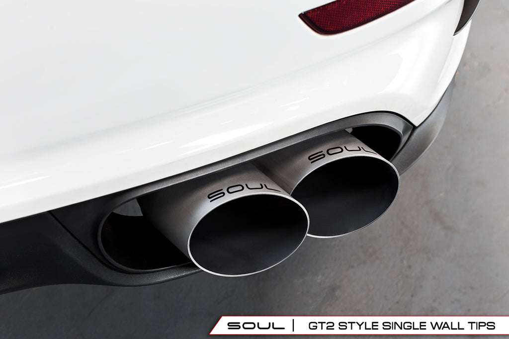 Porsche 991 Turbo SOUL Competition X-Pipe Exhaust System