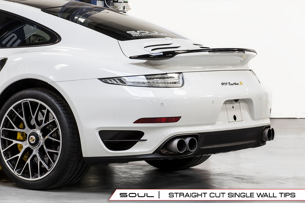 Porsche 991 Turbo SOUL Sport X-Pipe Exhaust System