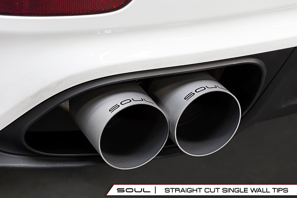 Porsche 991 Turbo SOUL Competition X-Pipe Exhaust System