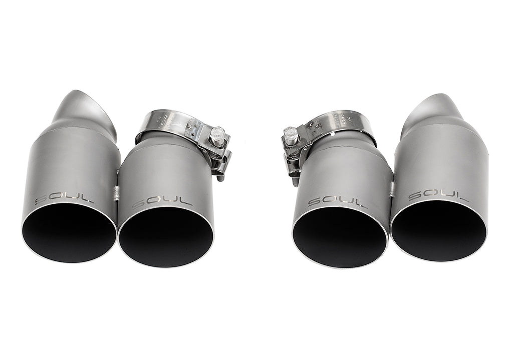 Porsche 991 Turbo SOUL Sport X-Pipe Exhaust System