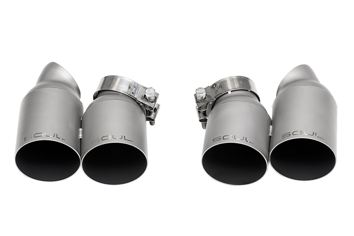 Porsche 991 Turbo SOUL Sport X-Pipe Exhaust System