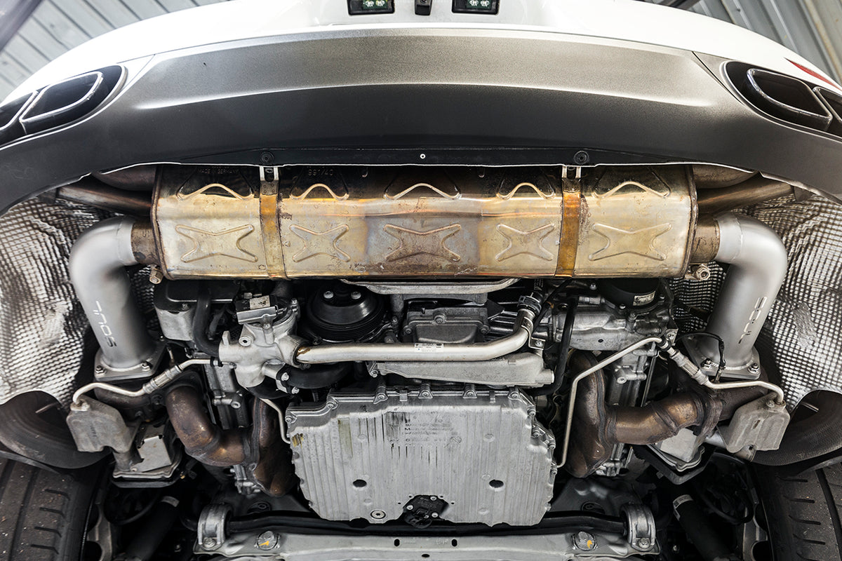 Porsche 991 Turbo SOUL Cat Bypass Pipes