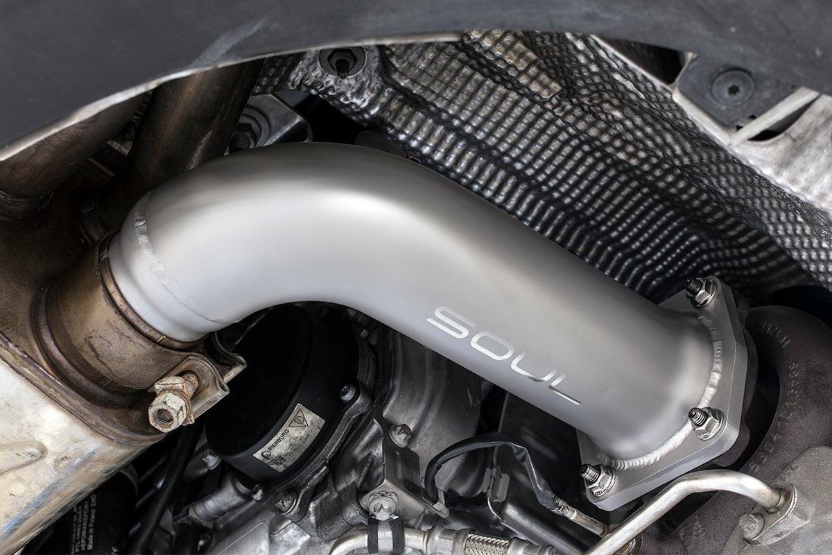 Porsche 997.2 Turbo SOUL Cat Bypass Pipes