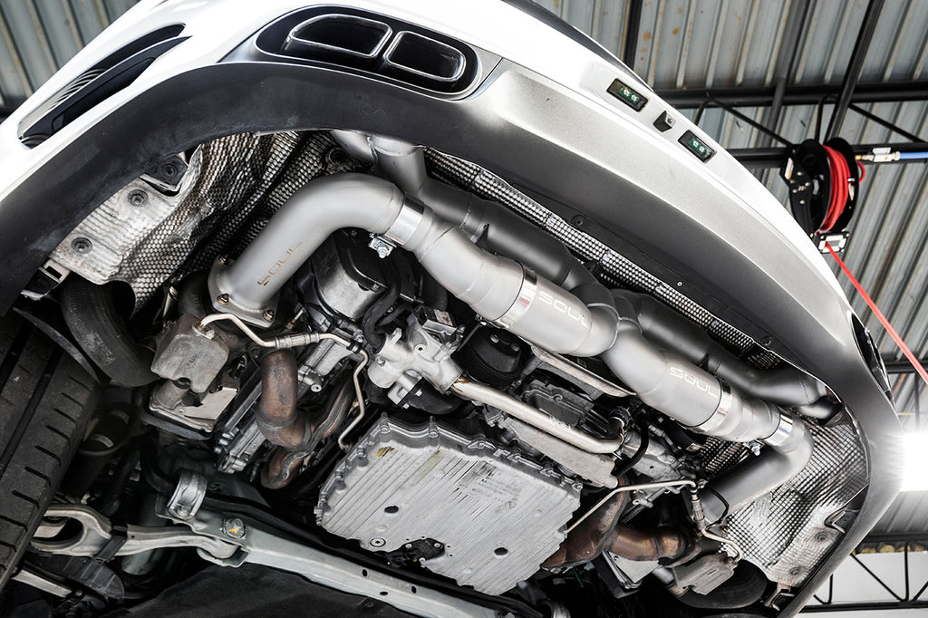 Porsche 991 Turbo SOUL Competition X-Pipe Exhaust System