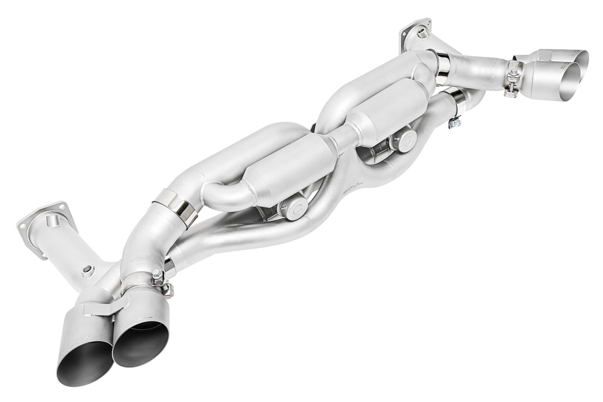 Porsche 991 Turbo SOUL Valved Exhaust System