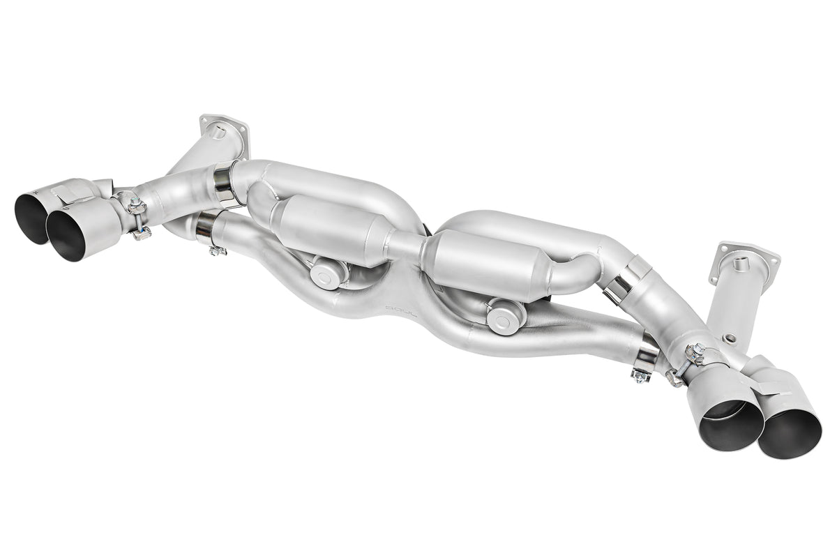 Porsche 991 Turbo SOUL Valved Exhaust System
