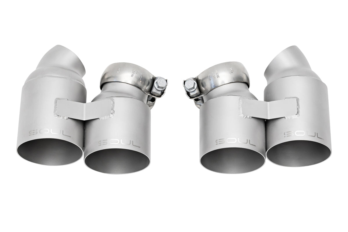 Porsche 991 Turbo SOUL Valved Exhaust System
