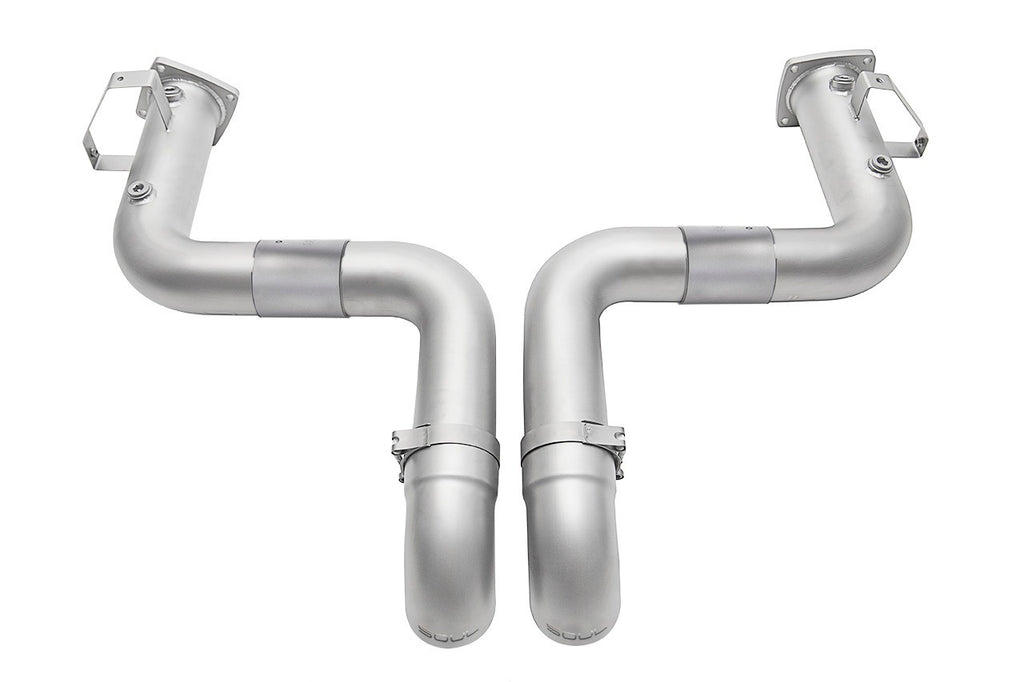 Porsche 991.2 Carrera (with PSE) SOUL Trackback Turbo Back Exhaust