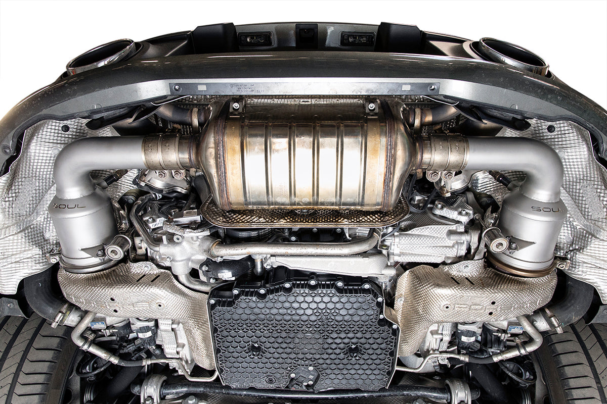 Porsche 992.1 Carrera SOUL Cat Bypass Pipes