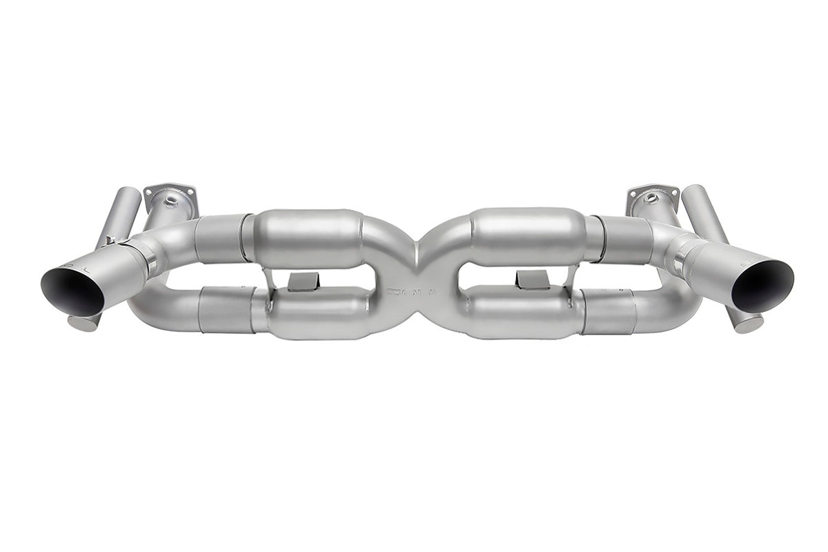 Porsche 997.1 Turbo Competition X-Pipe Exhaust System Main image