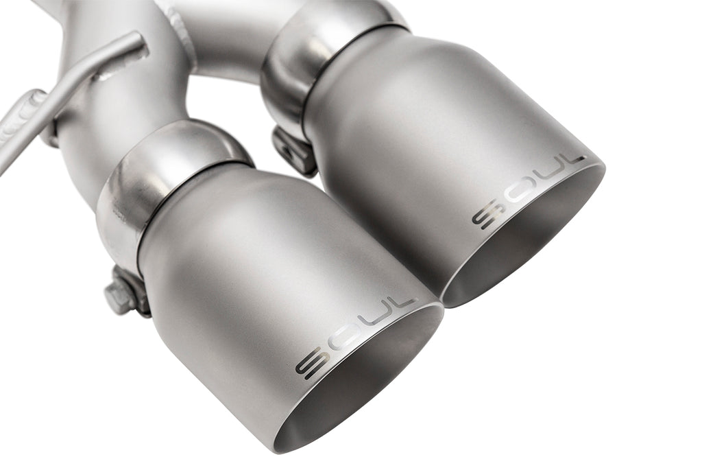 Porsche Macan 2.0T SOUL Resonated Muffler Bypass Exhaust