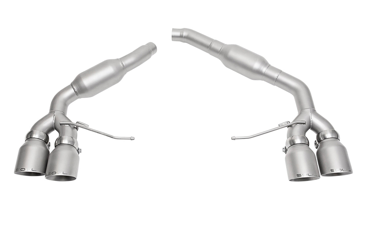 Porsche Macan 2.0T SOUL Resonated Muffler Bypass Exhaust