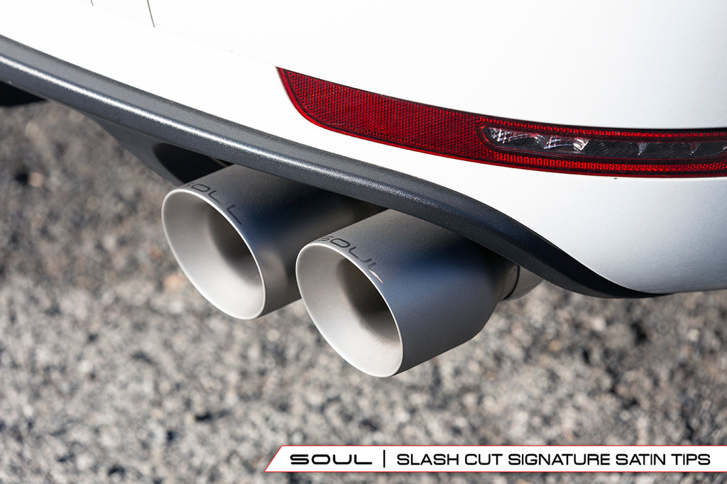Porsche Macan 2.0T SOUL Resonated Muffler Bypass Exhaust