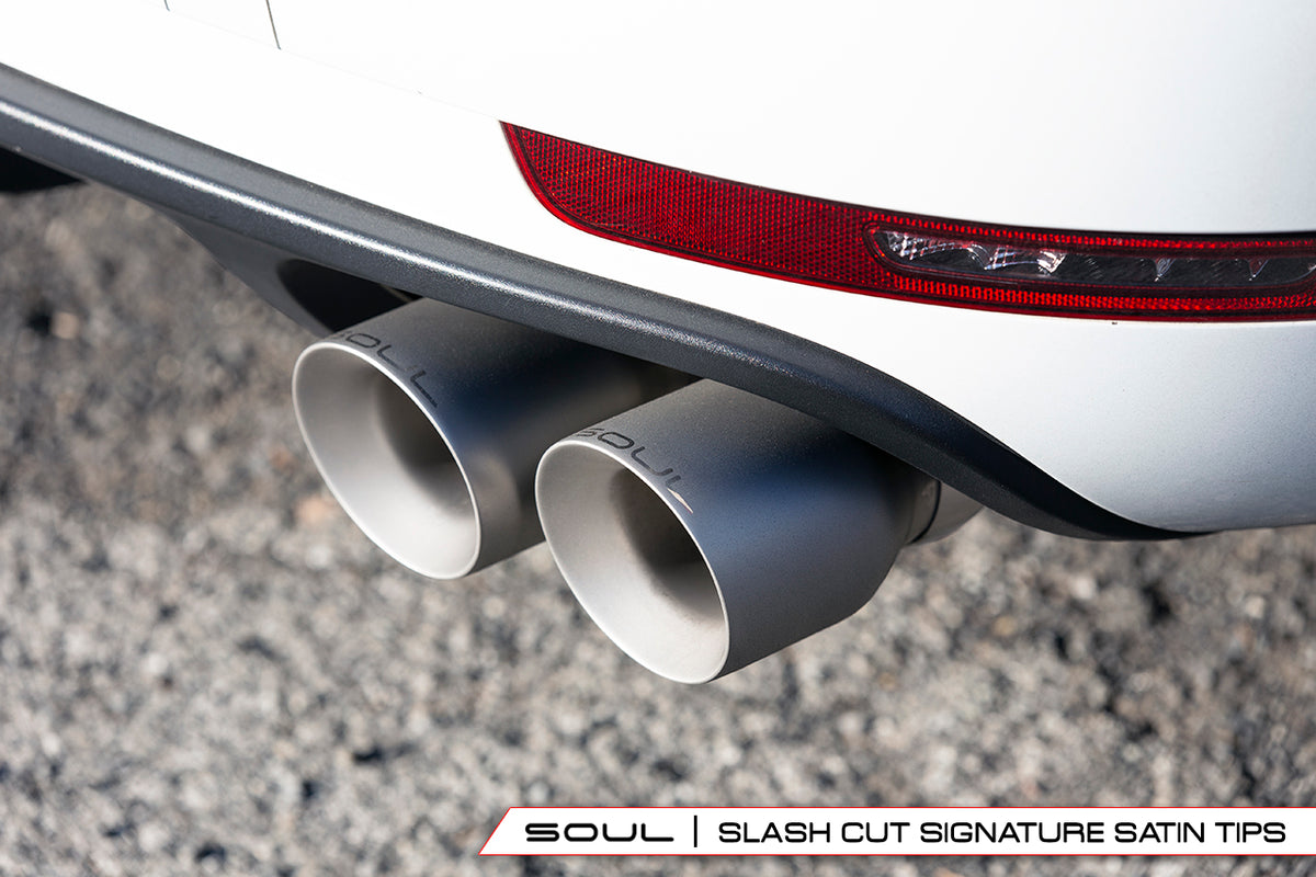 Porsche Macan 2.0T SOUL Resonated Muffler Bypass Exhaust