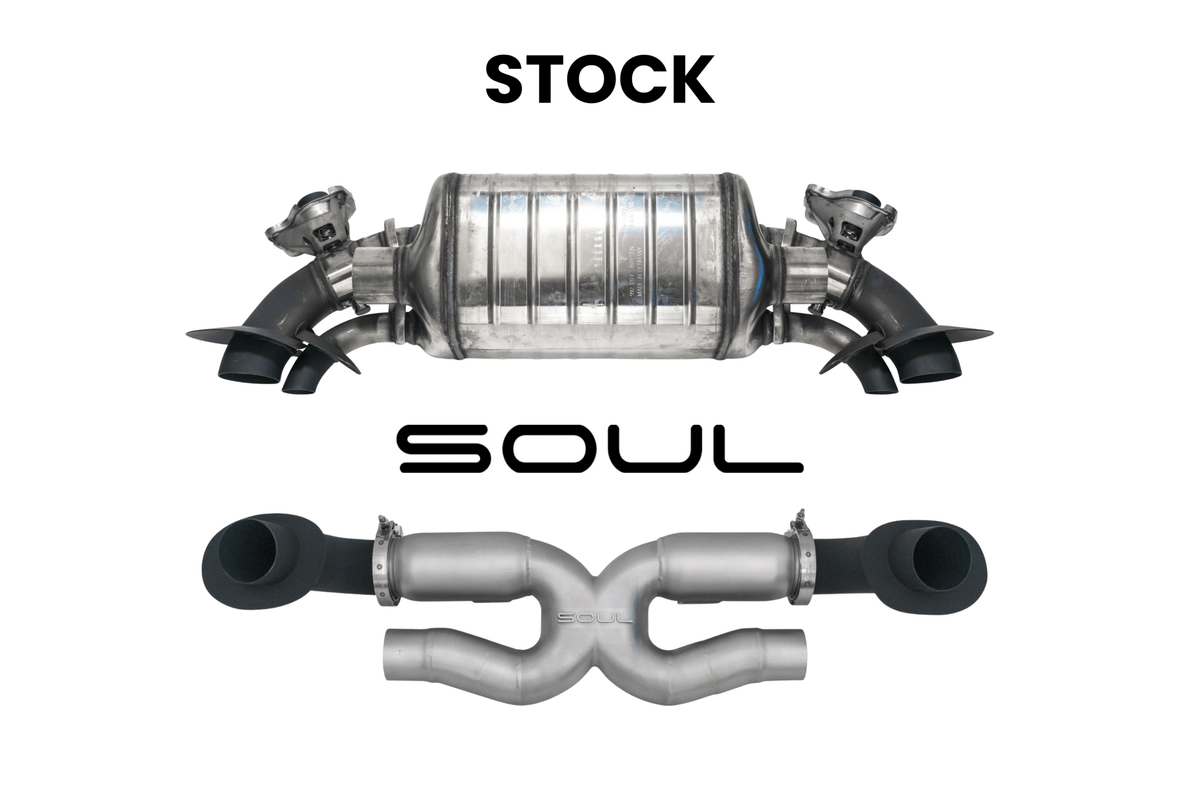 Porsche 992.2 Carrera (Base / T / S) SOUL X-Pipe Exhaust System