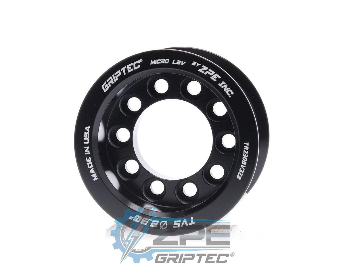 ZPE GripTec® 2pc TRD Tundra 8 Rib Supercharger Pulley