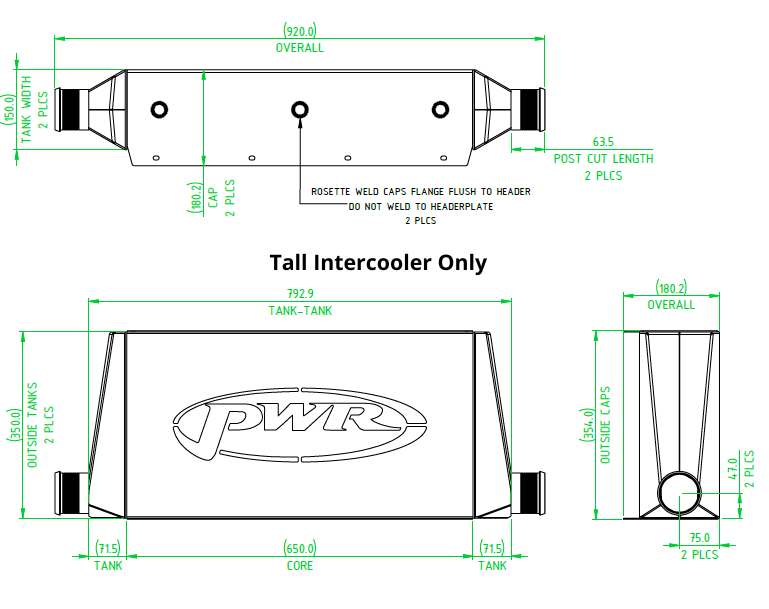 Universal Drift Intercoolers