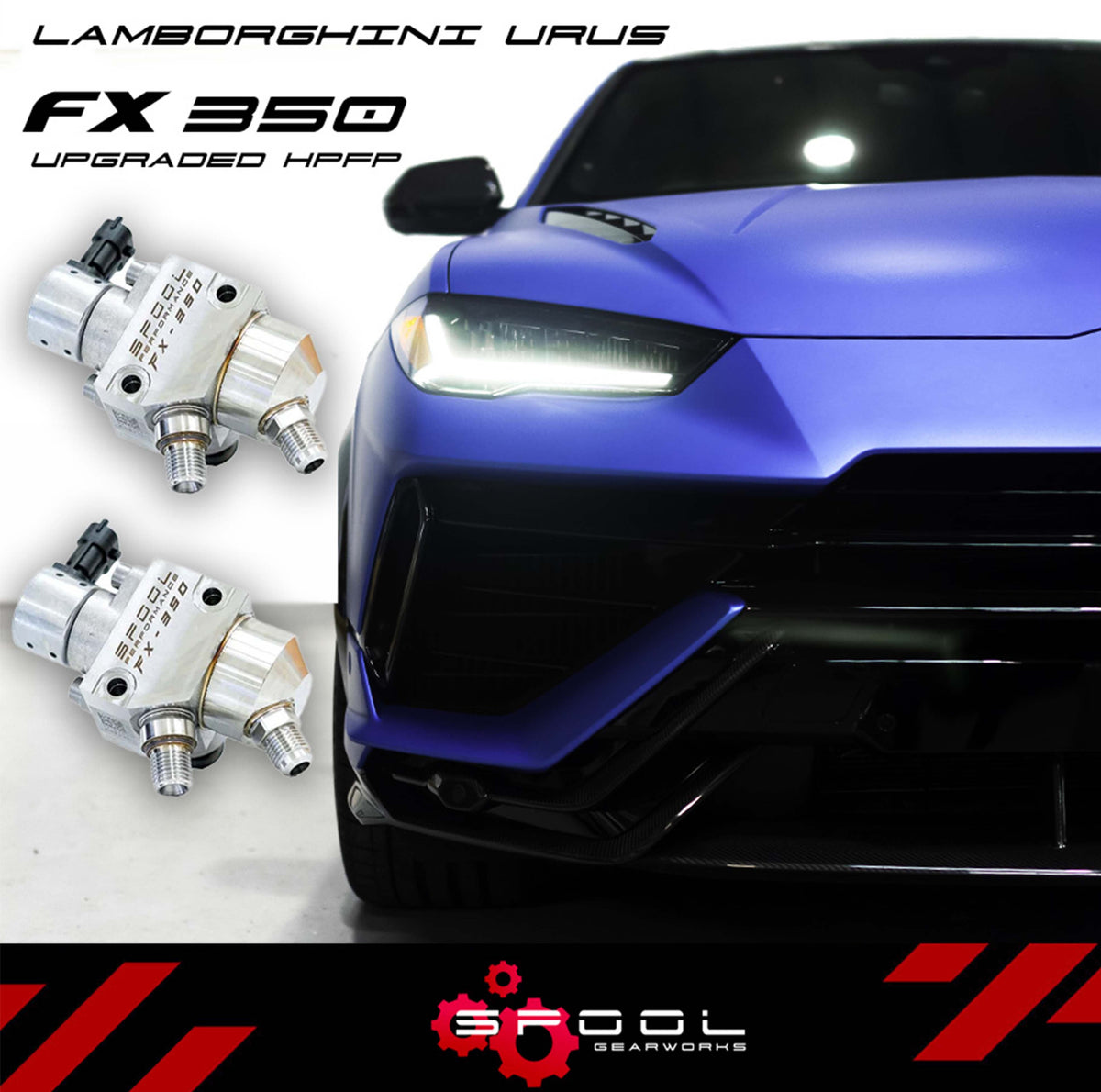 Lamborghini Urus FX-350 Upgraded High Pressure Fuel Pump System Main image