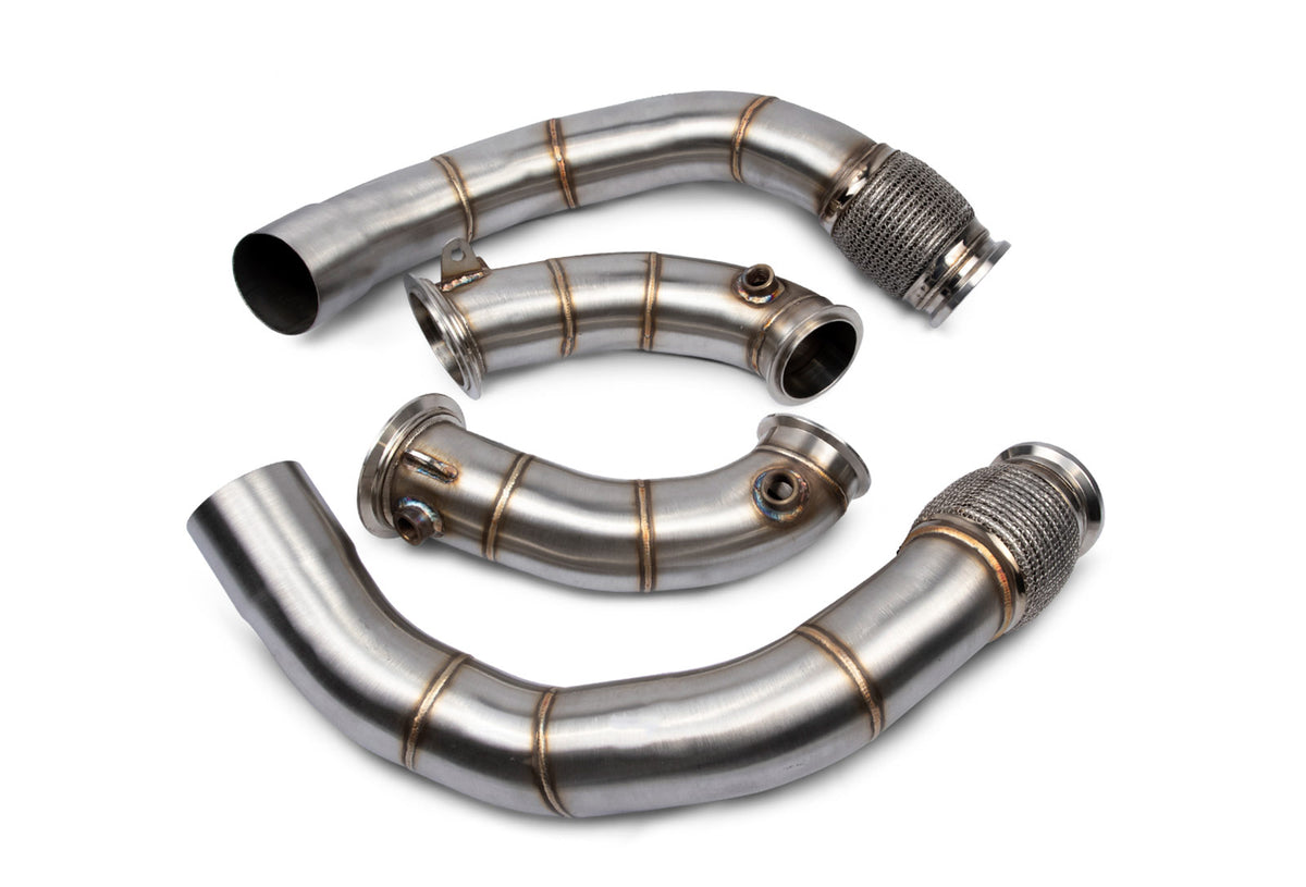 VRSF Racing Downpipes S63R 2018 – 2023 BMW M5 & M8 F90 F91 F92 F93 – 10152050, 10152055 & 10152060 Main image