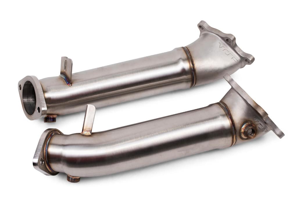 VRSF Nissan GTR 3.5″ Race Cast Bellmouth Downpipes – 20352010 Main image