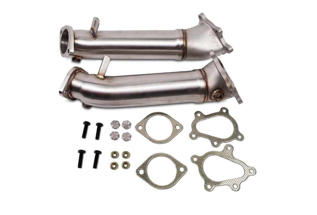 VRSF Nissan GTR 3.5″ Race Cast Bellmouth Downpipes – 20352010 Secondary image