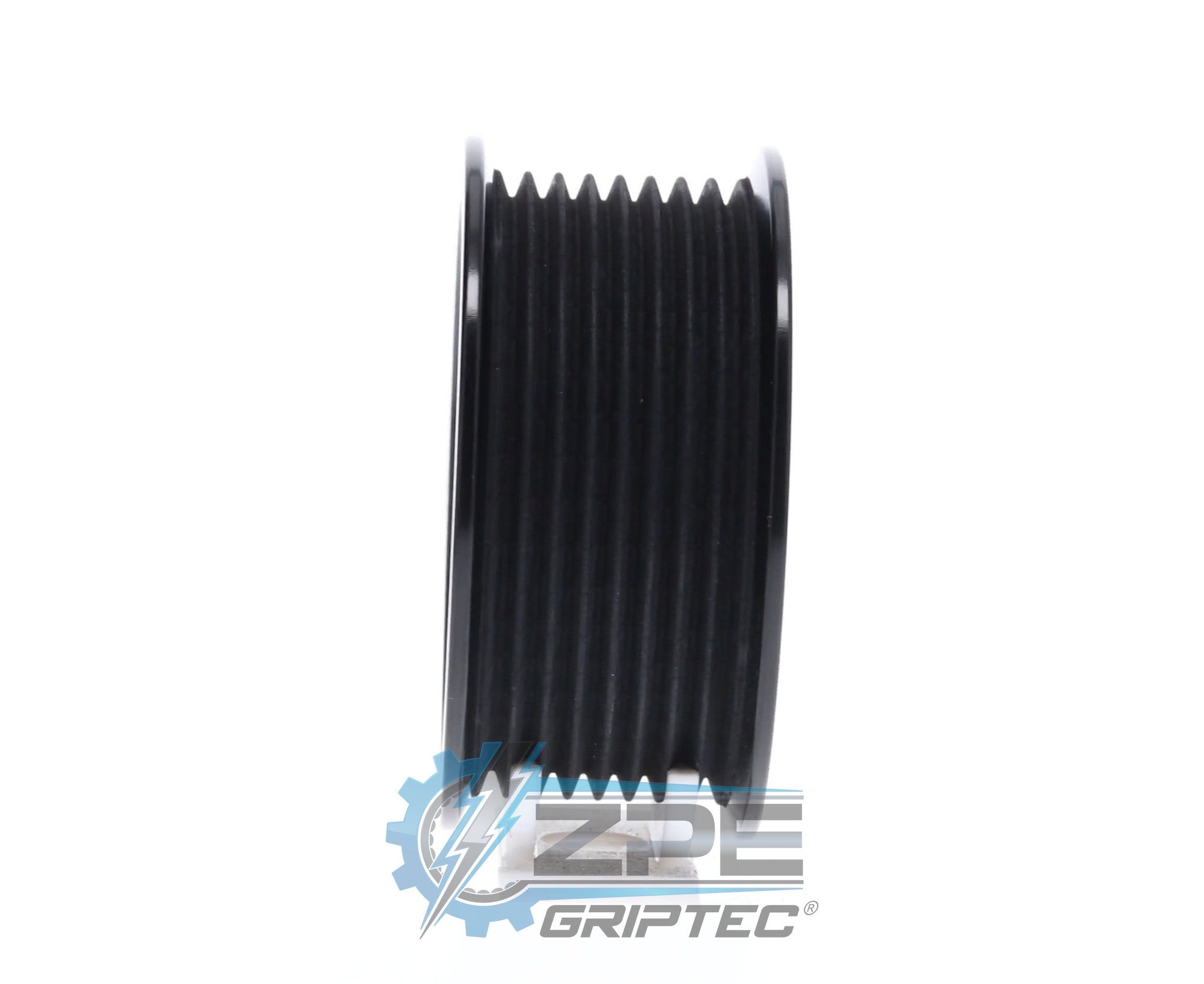 2.875" 8 Rib ZPE GripTec® 2pc Vortech YSi/JT/V3 L3 Black Pulley Only Secondary image