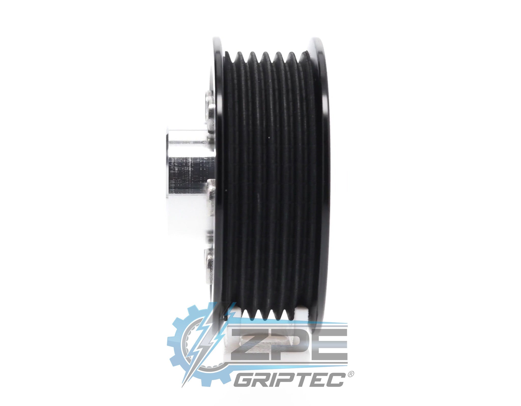 2.90" 6 Rib ZPE GripTec® 2pc Vortech YSi/JT/V3 L3 Black Pulley & Hub Kit Secondary image