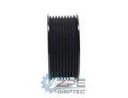 3.12" 8 Rib ZPE GripTec® 2pc Vortech YSi/JT/V3 L3 Black Pulley Only