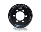 3.33" 6 Rib ZPE GripTec® 2pc Vortech YSi/JT/V3 L3 Black Pulley Only