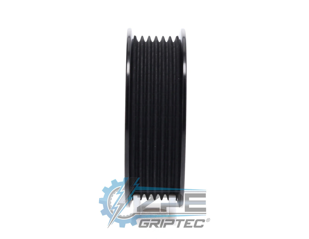 3.33" 6 Rib ZPE GripTec® 2pc Vortech YSi/JT/V3 L3 Black Pulley Only