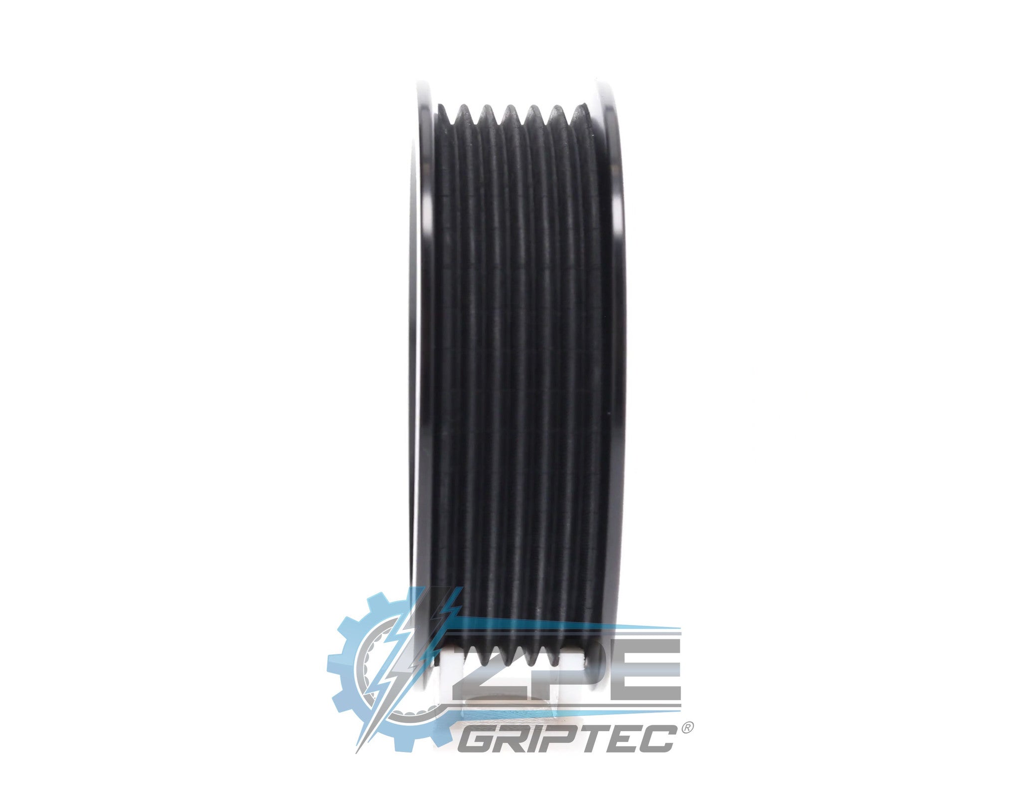 3.375" 6 Rib ZPE GripTec® 2pc Vortech YSi/JT/V3 L3 Black Pulley Only Secondary image