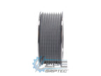 3.375" 8 Rib ZPE GripTec® 2pc Vortech YSi/JT/V3 L3 Black Pulley Only