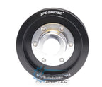 3.40" 8 Rib ZPE GripTec® 2pc Vortech YSi/JT/V3 L3 Black Pulley & Hub Kit
