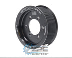 3.40" 8 Rib ZPE GripTec® 2pc Vortech YSi/JT/V3 L3 Black Pulley Only