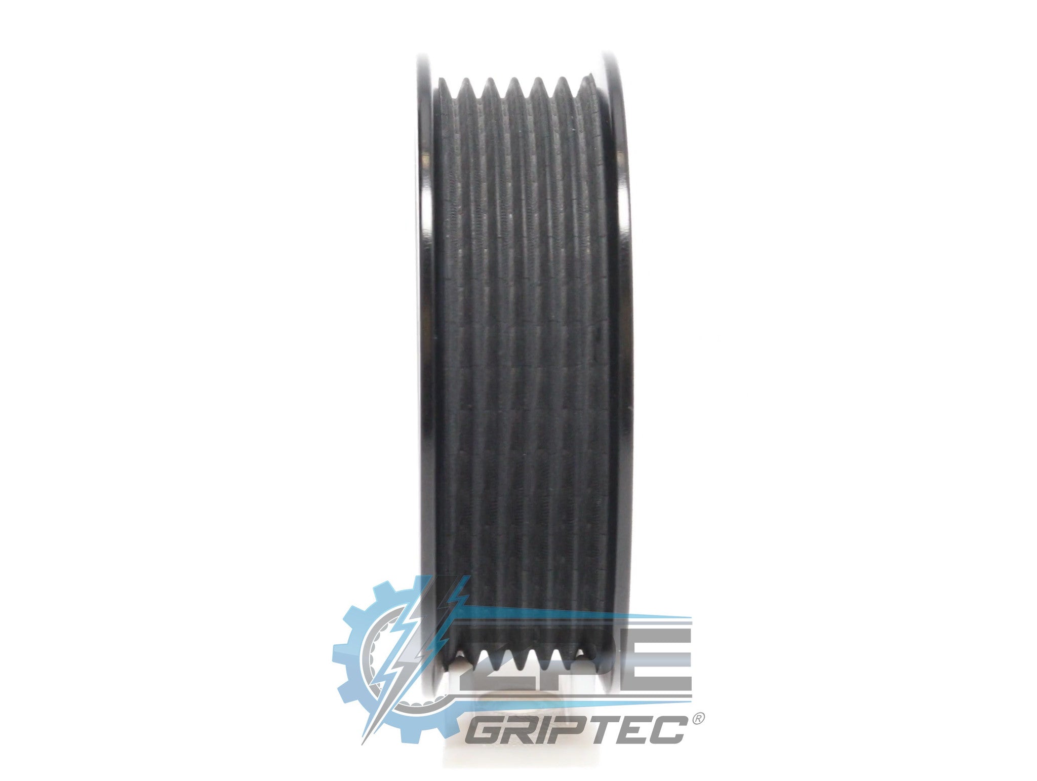 3.47" 6 Rib ZPE GripTec® 2pc Vortech YSi/JT/V3 L3 Black Pulley Only Secondary image