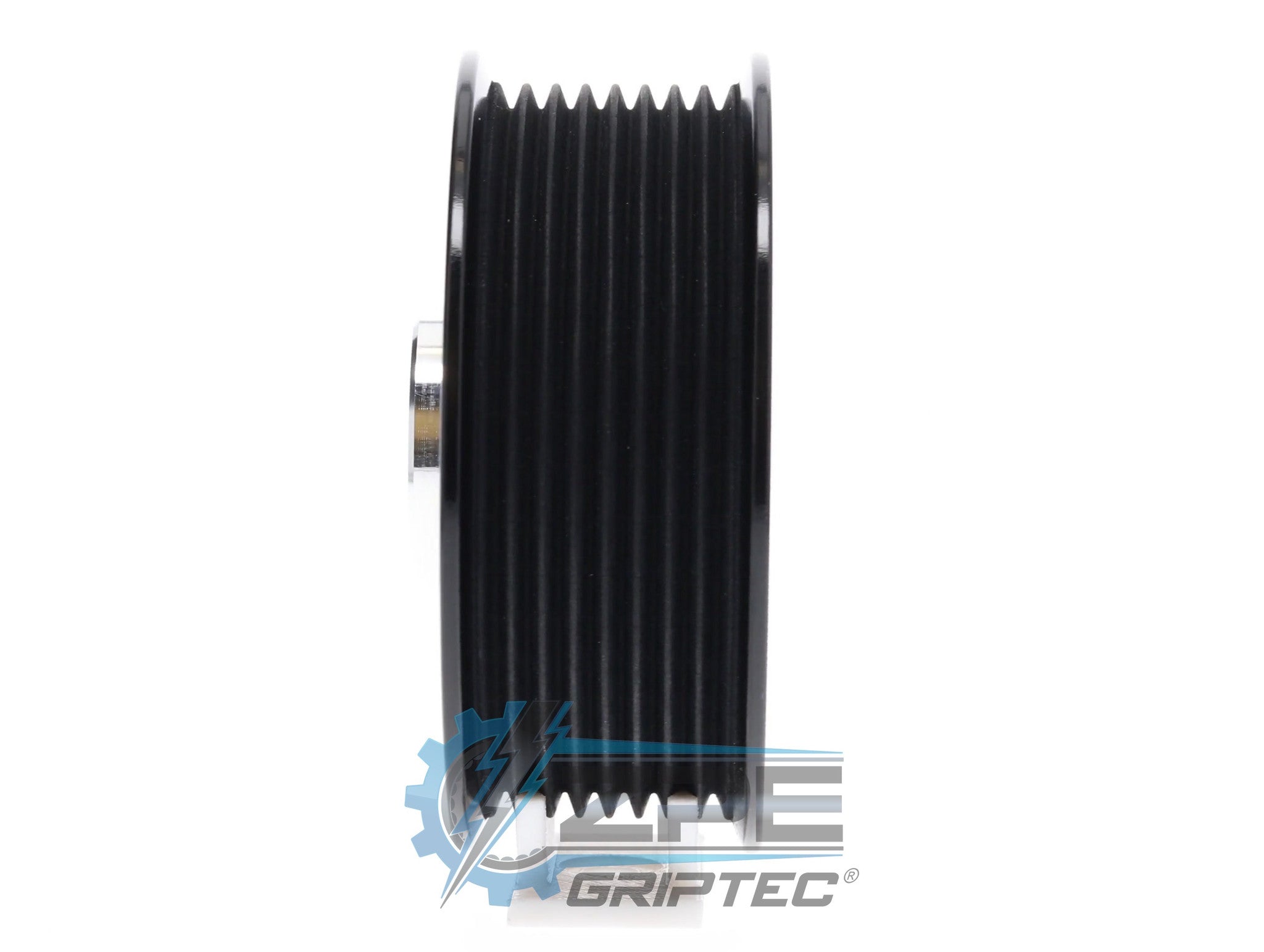 3.48" 8 Rib ZPE GripTec® 2pc Vortech YSi/JT/V3 L3 Black Pulley & Hub Kit Secondary image