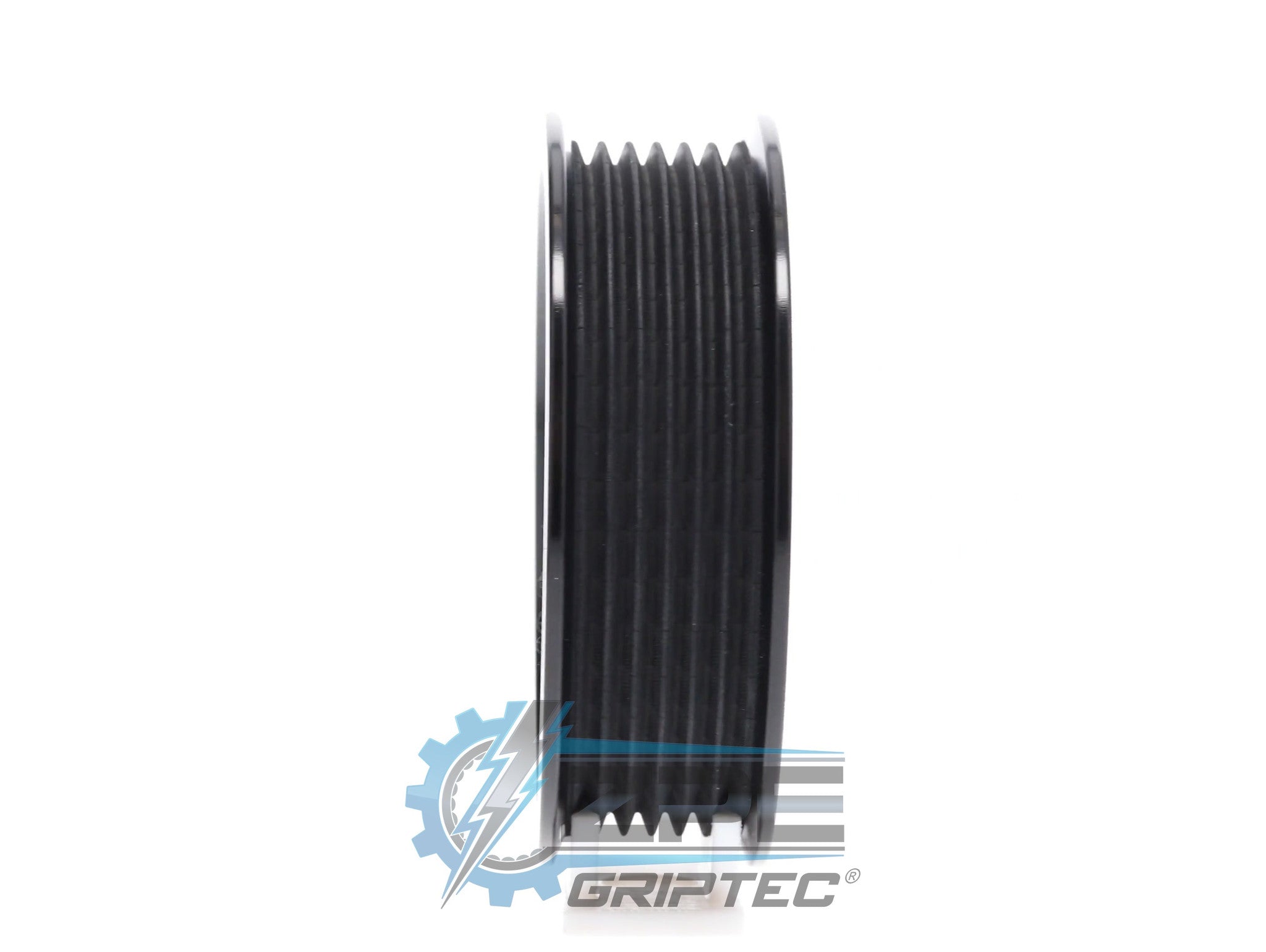 3.55" 6 Rib ZPE GripTec® 2pc Vortech YSi/JT/V3 L3 Black Pulley Only Secondary image